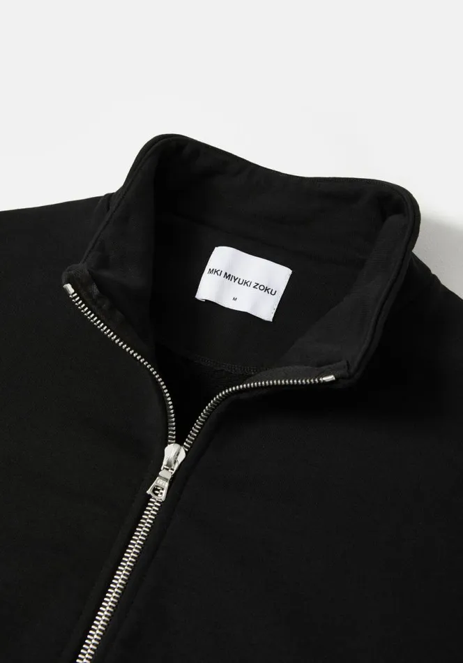 Shop MKI 650 GSM HEAVYWEIGHT FULL ZIP JACKET Black MKI MIYUKI ZOKU Outerwear