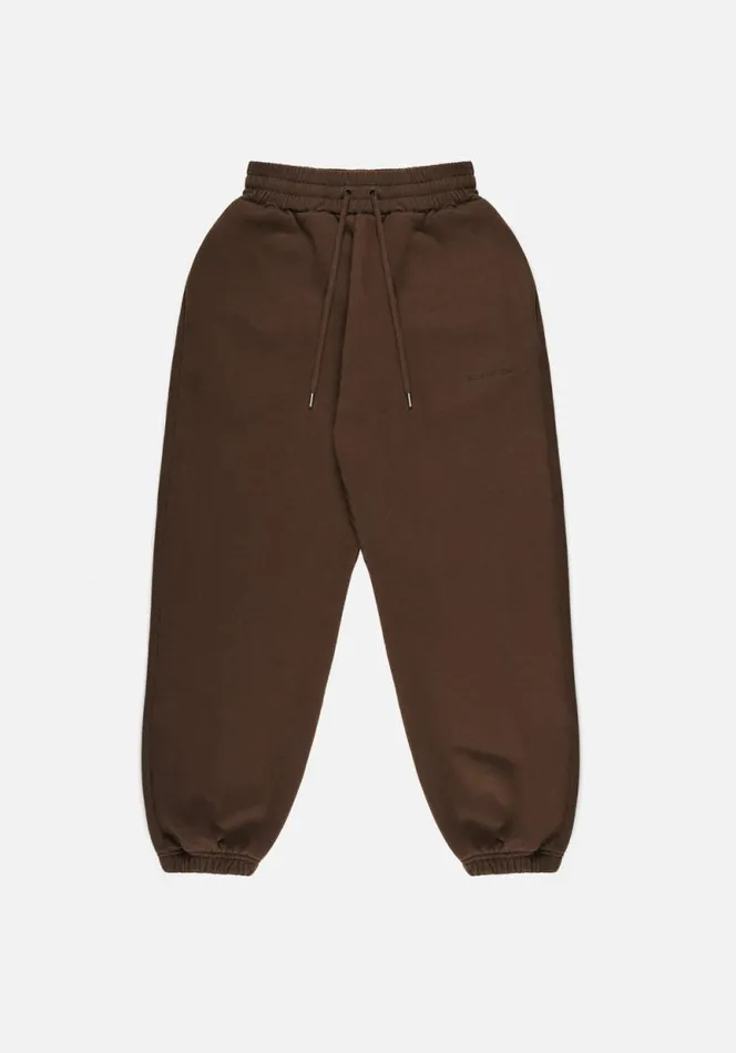 Shop MKI 800 GSM SUPERWEIGHT JOGGERS Brown MKI MIYUKI ZOKU Trousers