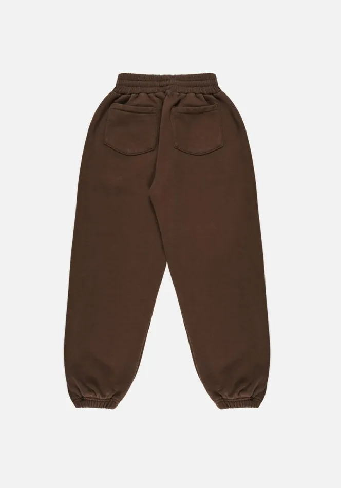 Shop MKI 800 GSM SUPERWEIGHT JOGGERS Brown MKI MIYUKI ZOKU Trousers