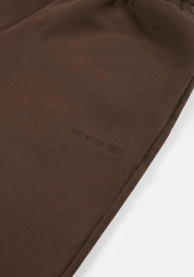 Shop MKI 800 GSM SUPERWEIGHT JOGGERS Brown MKI MIYUKI ZOKU Trousers