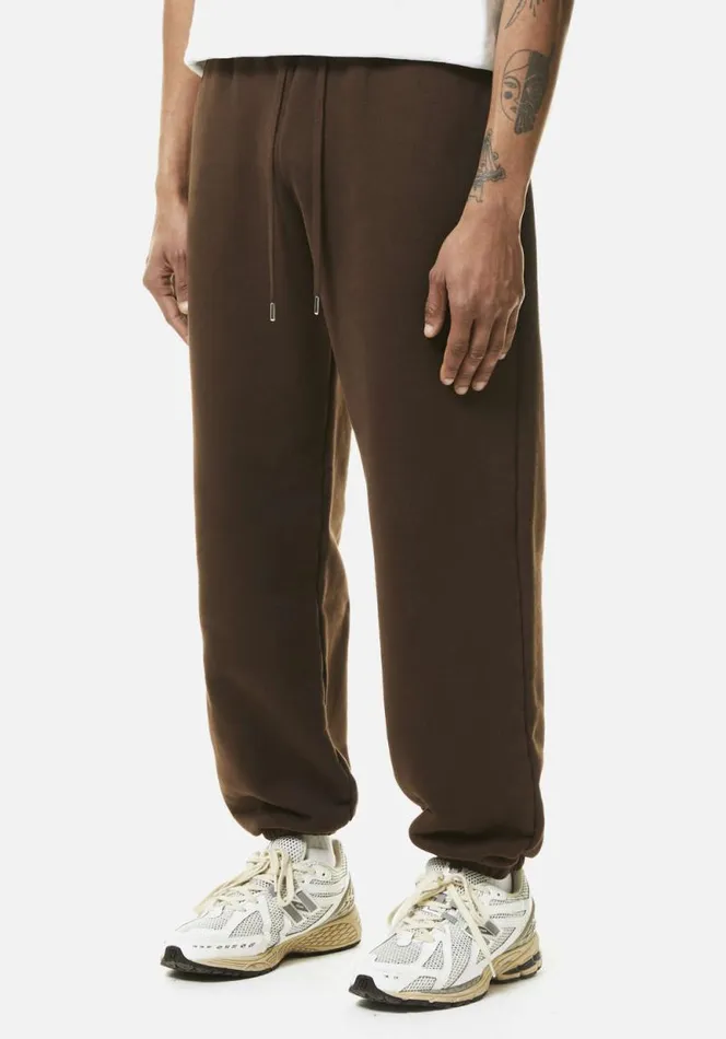 Shop MKI 800 GSM SUPERWEIGHT JOGGERS Brown MKI MIYUKI ZOKU Trousers
