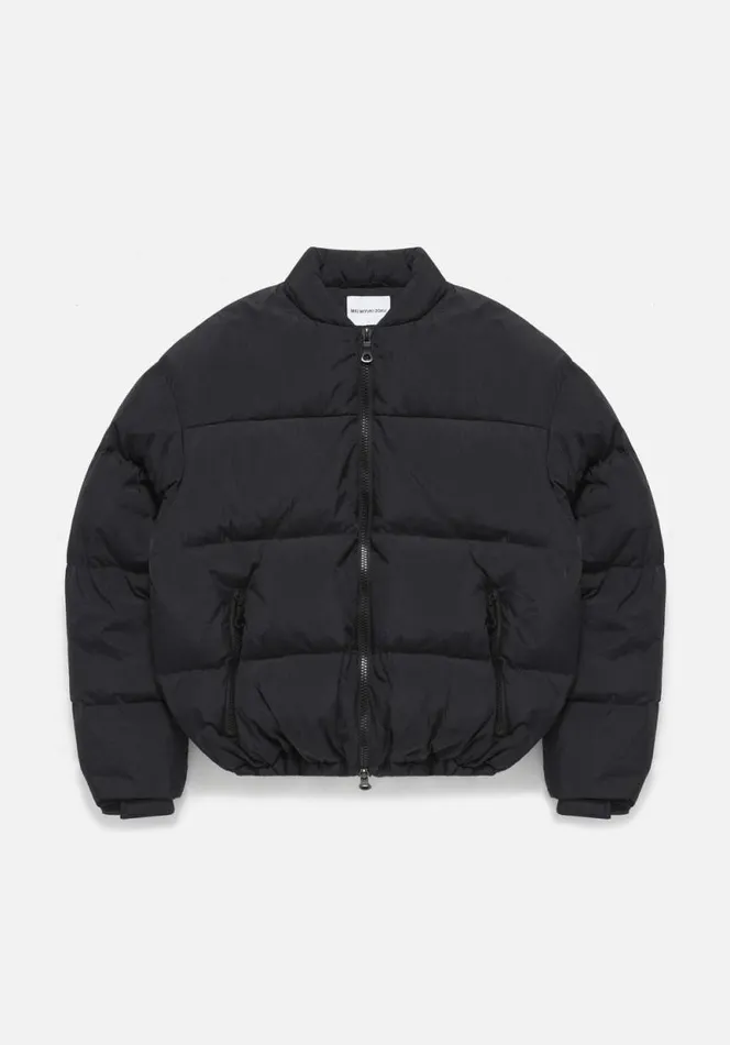 Shop MKI BUBBLE BOMBER JACKET Black MKI MIYUKI ZOKU Outerwear