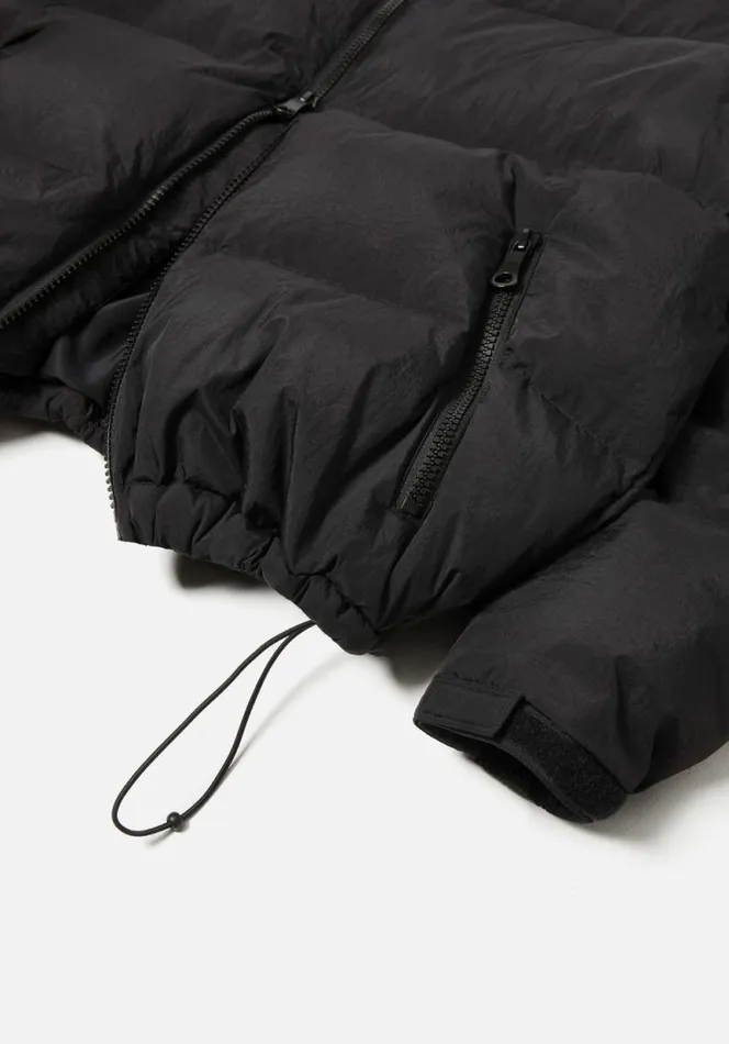 Shop MKI BUBBLE BOMBER JACKET Black MKI MIYUKI ZOKU Outerwear
