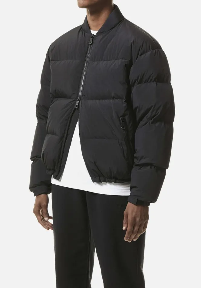 Shop MKI BUBBLE BOMBER JACKET Black MKI MIYUKI ZOKU Outerwear