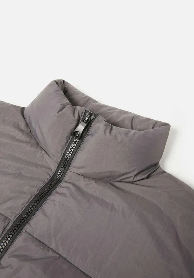 Shop MKI BUBBLE JACKET Slate MKI MIYUKI ZOKU Outerwear