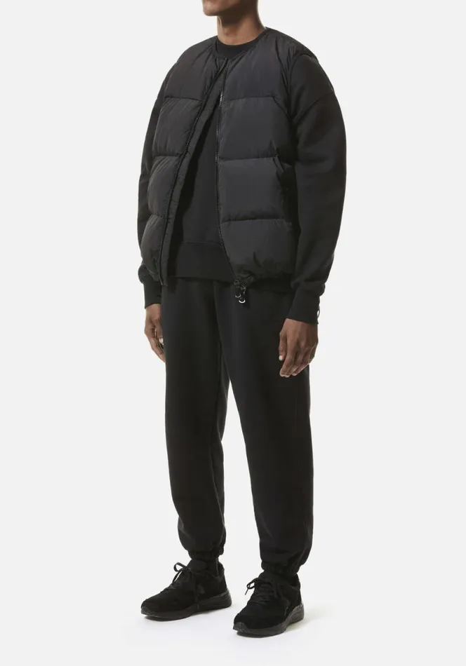 Shop MKI BUBBLE VEST Black MKI MIYUKI ZOKU Outerwear