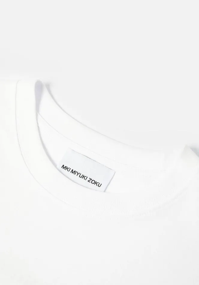 Shop MKI CIRCLE TSHIRT White MKI MIYUKI ZOKU TShirts