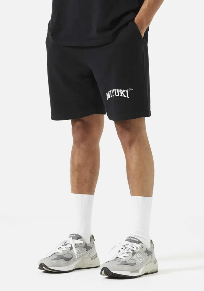 Shop MKI COLLEGE SHORTS Black MKI MIYUKI ZOKU Shorts