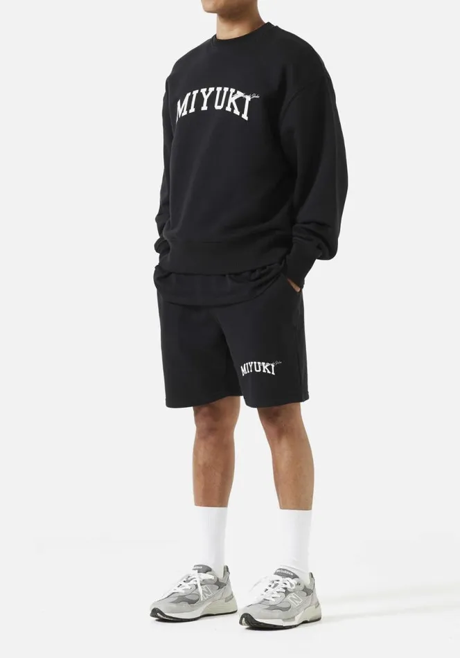 Shop MKI COLLEGE SHORTS Black MKI MIYUKI ZOKU Shorts