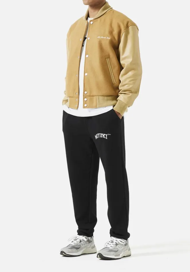 Shop MKI COLLEGE VARSITY JACKET Camel MKI MIYUKI ZOKU Outerwear