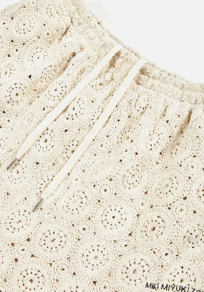 Shop MKI CROCHET SHORTS Raw MKI MIYUKI ZOKU Shorts