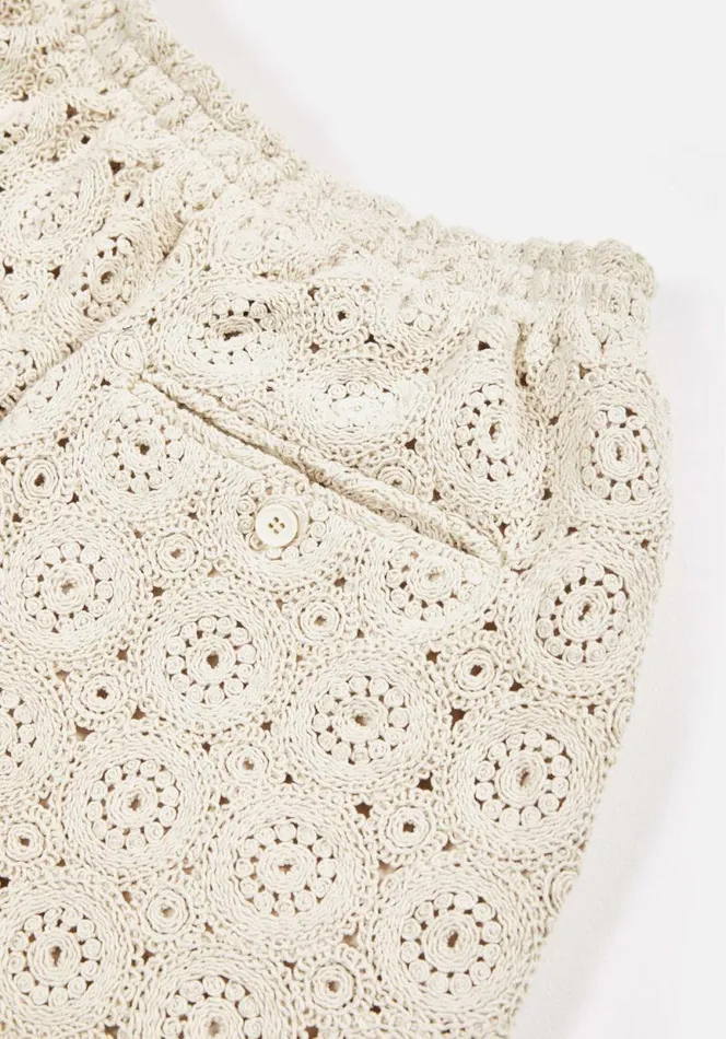 Shop MKI CROCHET SHORTS Raw MKI MIYUKI ZOKU Shorts