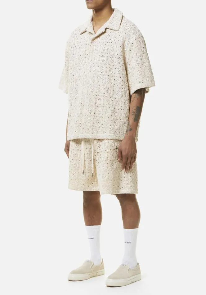 Shop MKI CROCHET SHORTS Raw MKI MIYUKI ZOKU Shorts