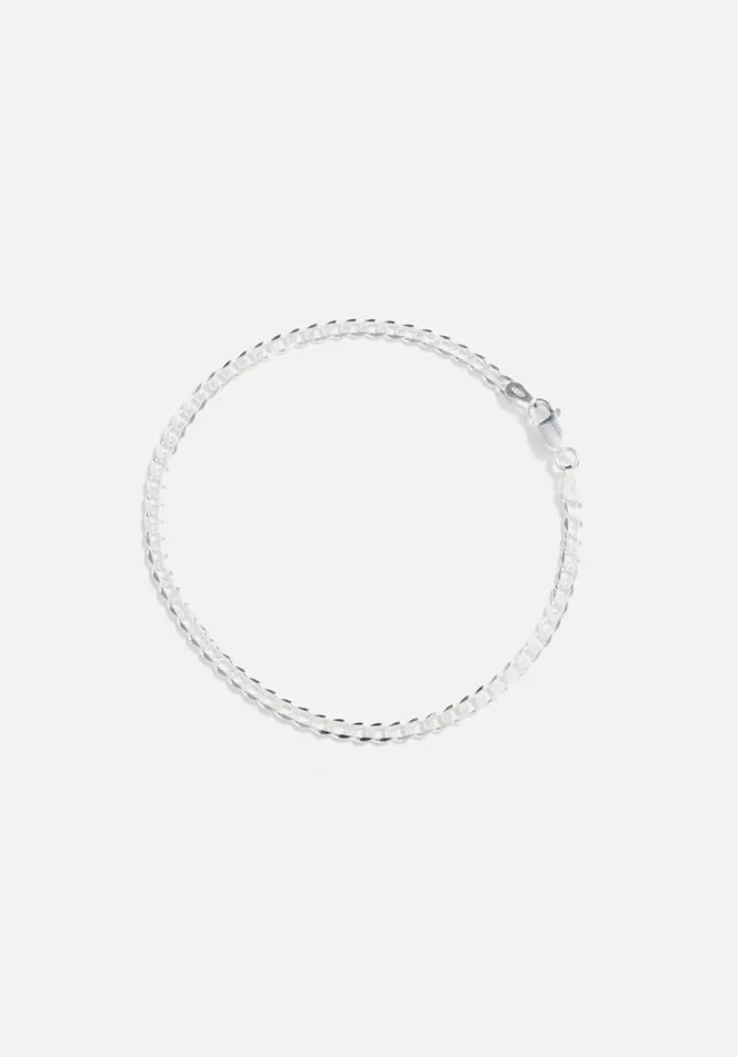Shop MKI CURB BRACELET Silver MKI MIYUKI ZOKU Jewellery