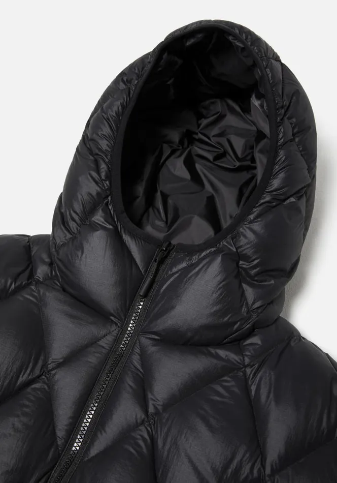 Shop MKI DIAMOND DOWN HOODED JACKET Black MKI MIYUKI ZOKU Outerwear
