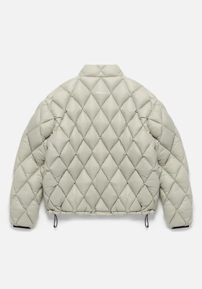 Shop MKI DIAMOND DOWN JACKET Light Green MKI MIYUKI ZOKU Outerwear