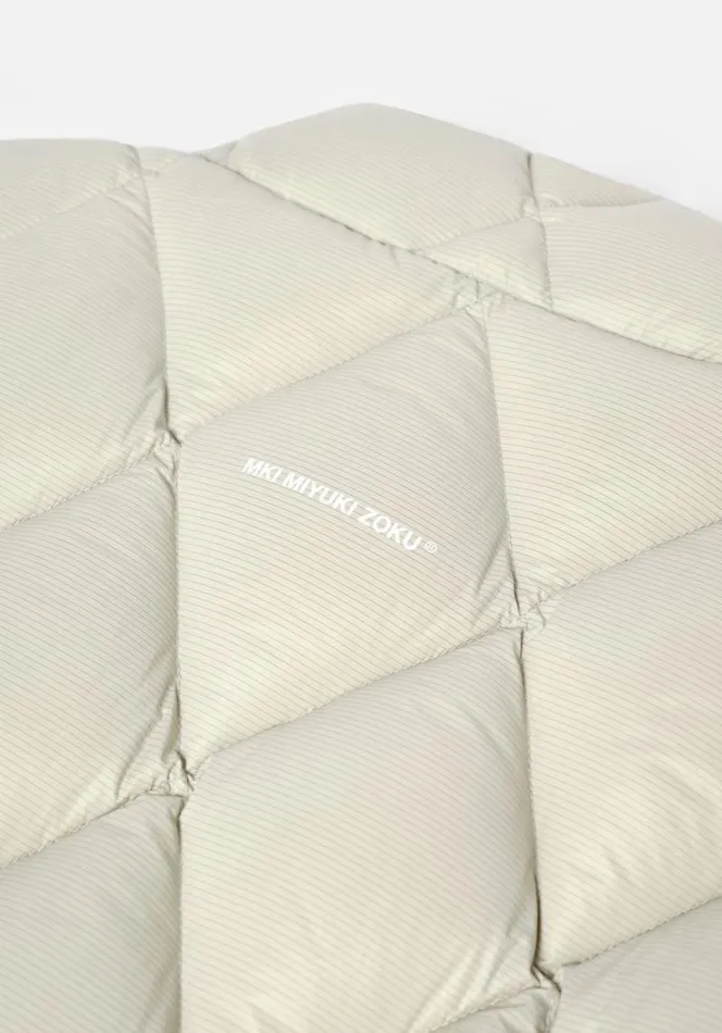 Shop MKI DIAMOND DOWN JACKET Light Green MKI MIYUKI ZOKU Outerwear