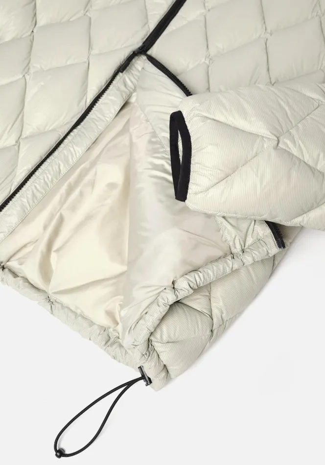 Shop MKI DIAMOND DOWN JACKET Light Green MKI MIYUKI ZOKU Outerwear