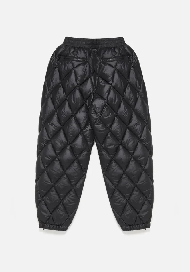 Shop MKI DIAMOND DOWN TRACK PANTS Black MKI MIYUKI ZOKU Trousers