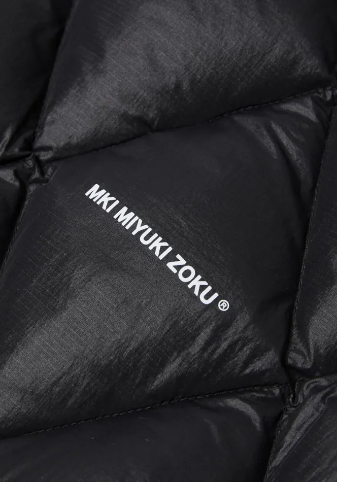 Shop MKI DIAMOND DOWN TRACK PANTS Black MKI MIYUKI ZOKU Trousers