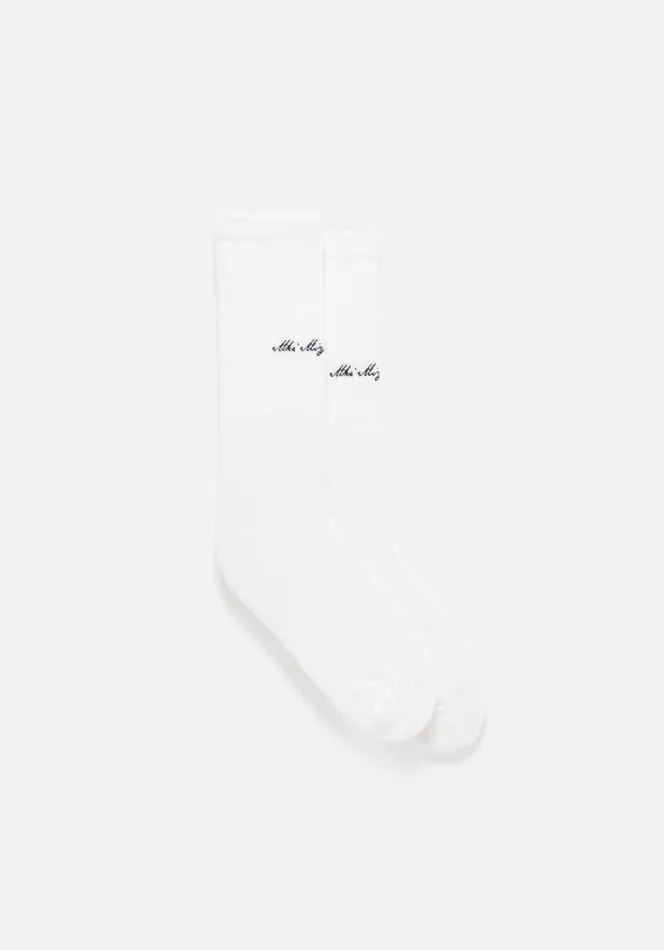 Shop MKI EMBASSY SOCKS White MKI MIYUKI ZOKU Socks