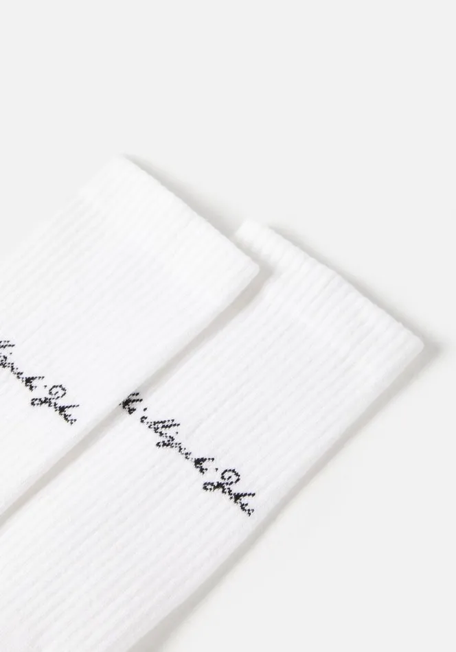 Shop MKI EMBASSY SOCKS White MKI MIYUKI ZOKU Socks