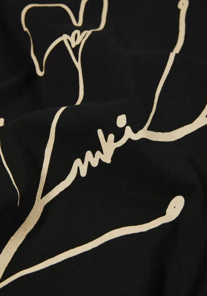 Shop MKI FLORAL LONGSLEEVE Black MKI MIYUKI ZOKU TShirts