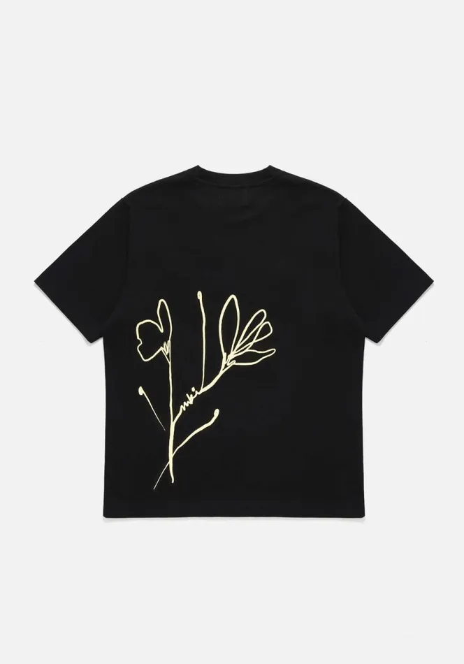Shop MKI FLORAL TSHIRT Black MKI MIYUKI ZOKU TShirts