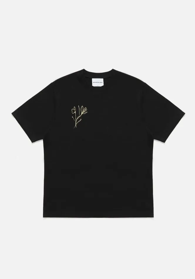 Shop MKI FLORAL TSHIRT Black MKI MIYUKI ZOKU TShirts