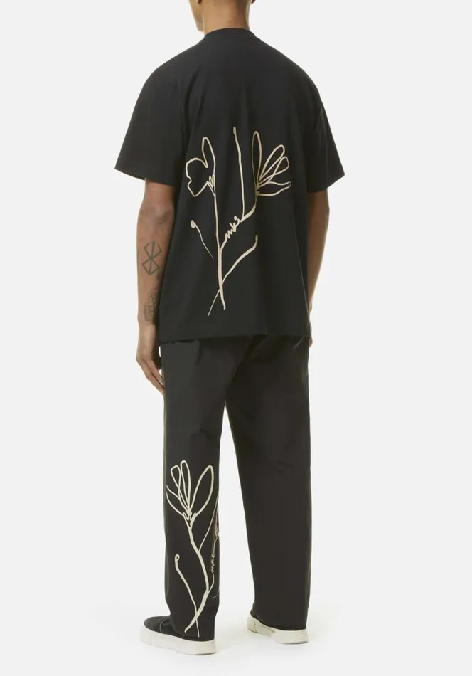 Shop MKI FLORAL TSHIRT Black MKI MIYUKI ZOKU TShirts
