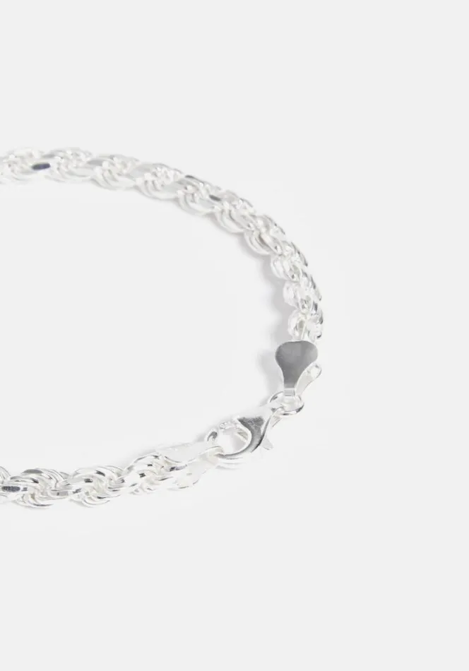 Shop MKI HEAVY ROPE BRACELET Silver MKI MIYUKI ZOKU Jewellery