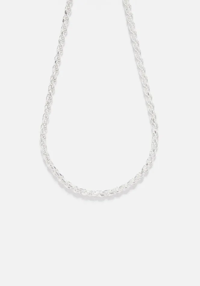 Shop MKI HEAVY ROPE NECKLACE Silver MKI MIYUKI ZOKU Jewellery