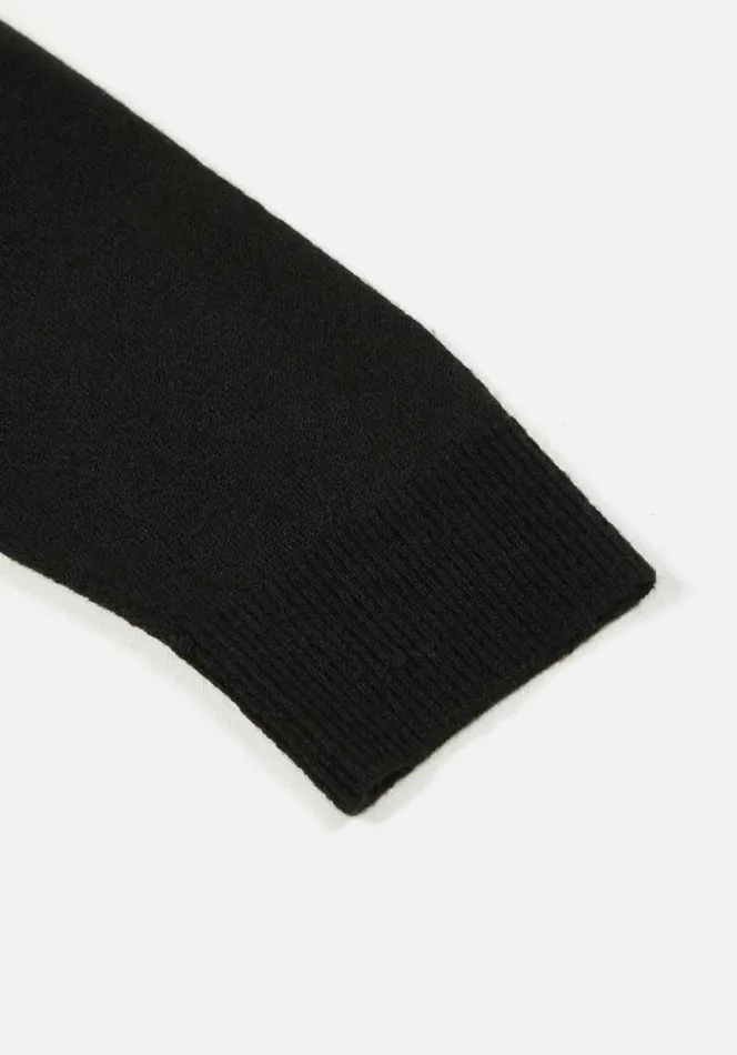 Shop MKI LIGHTWEIGHT MOHAIR KNIT CREWNECK Black MKI MIYUKI ZOKU Knitwear
