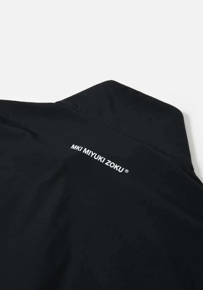 Shop MKI LIGHTWEIGHT SHELL QUARTER ZIP Black MKI MIYUKI ZOKU Outerwear
