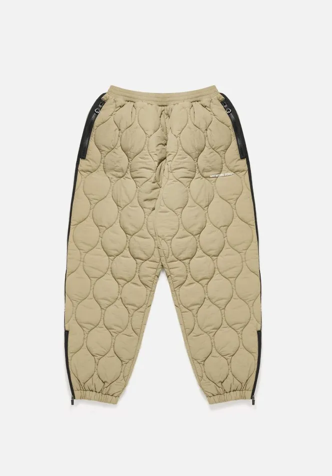Shop MKI LINER TRACK PANTS Khaki MKI MIYUKI ZOKU Trousers