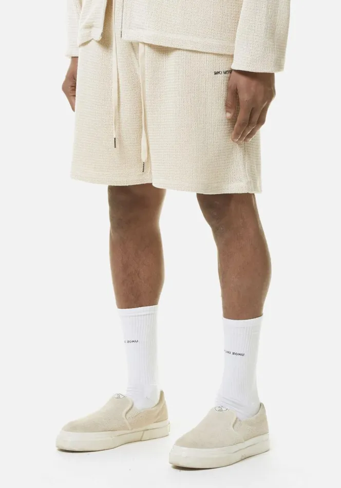 Shop MKI LOOSE WEAVE SHORTS Raw MKI MIYUKI ZOKU Shorts