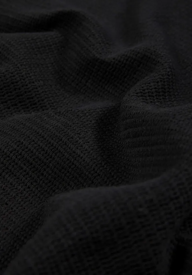 Shop MKI LOOSE WEAVE TROUSERS Black MKI MIYUKI ZOKU Trousers