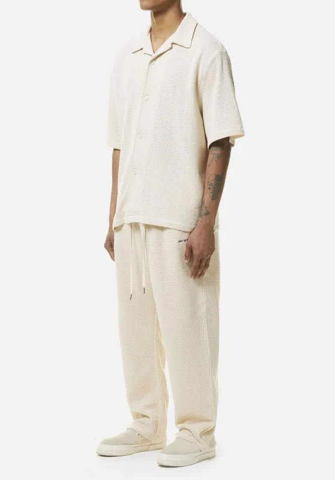 Shop MKI LOOSE WEAVE TROUSERS Raw MKI MIYUKI ZOKU Trousers