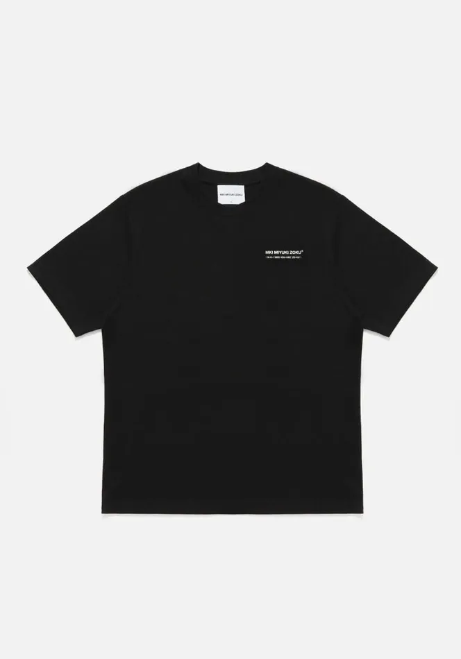 Shop MKI PHONETIC TSHIRT Black MKI MIYUKI ZOKU TShirts