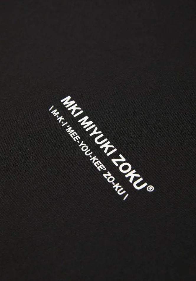 Shop MKI PHONETIC TSHIRT Black MKI MIYUKI ZOKU TShirts