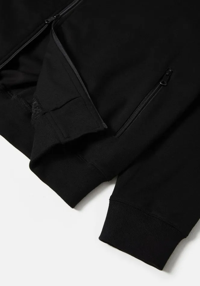 Shop MKI POLY TRACK JACKET Black MKI MIYUKI ZOKU Outerwear