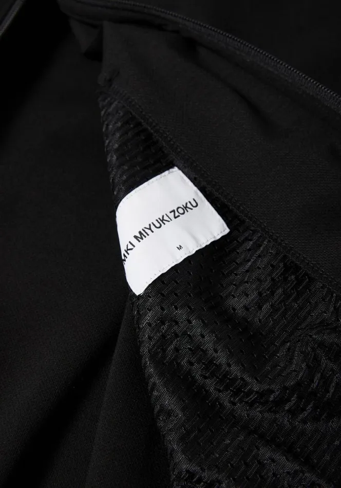 Shop MKI POLY TRACK JACKET Black MKI MIYUKI ZOKU Outerwear