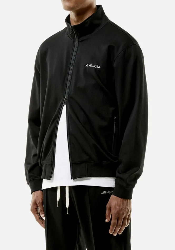 Shop MKI POLY TRACK JACKET Black MKI MIYUKI ZOKU Outerwear