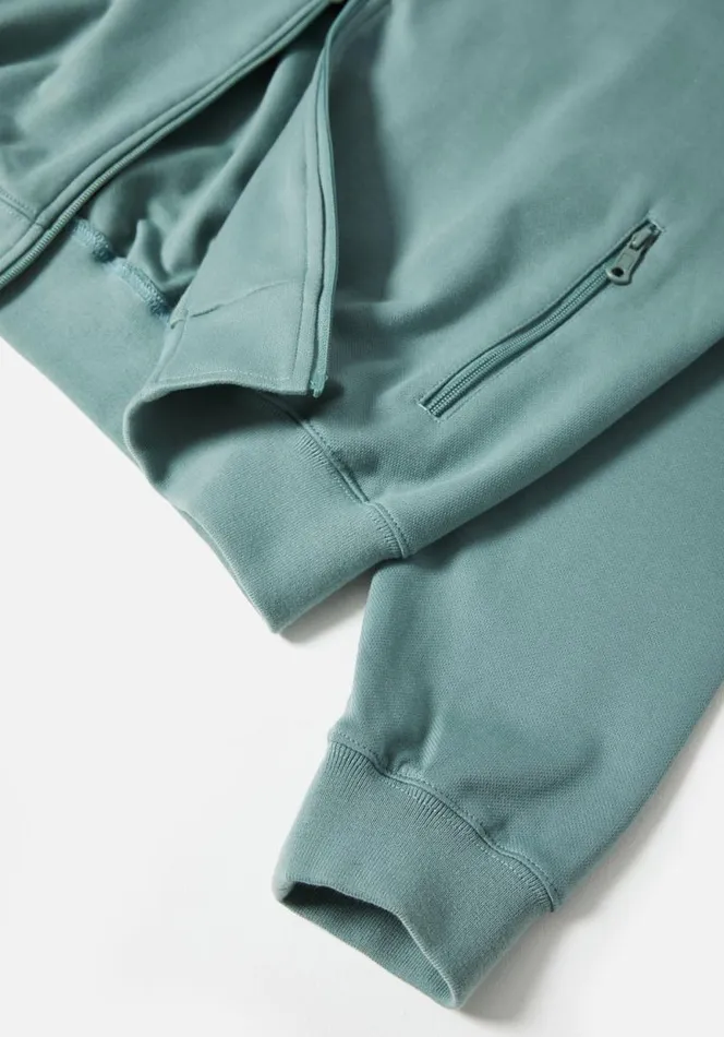 Shop MKI POLY TRACK JACKET Seafoam MKI MIYUKI ZOKU Outerwear