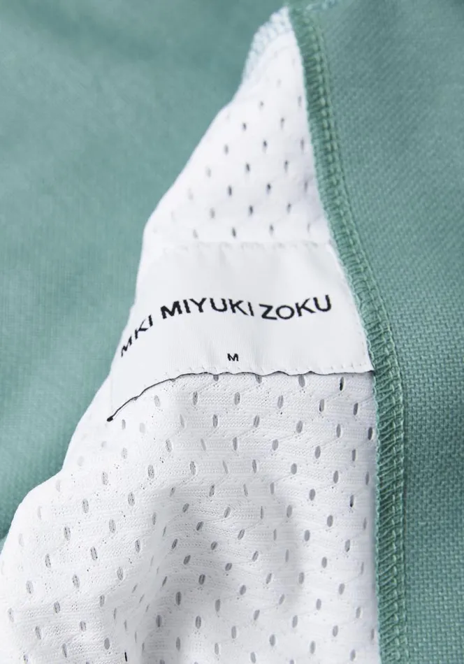 Shop MKI POLY TRACK JACKET Seafoam MKI MIYUKI ZOKU Outerwear