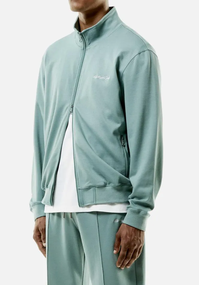 Shop MKI POLY TRACK JACKET Seafoam MKI MIYUKI ZOKU Outerwear