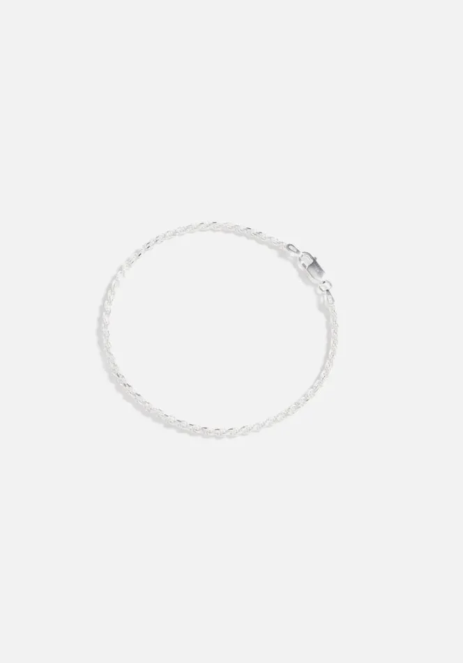 Shop MKI ROPE BRACELET Silver MKI MIYUKI ZOKU Jewellery