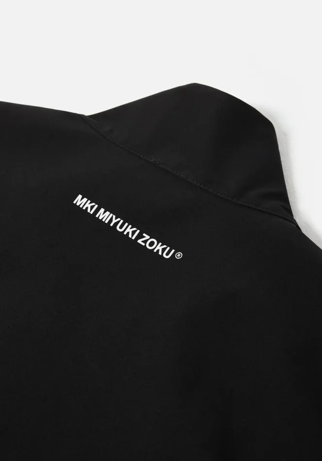 Shop MKI SHELL QUARTER ZIP Black MKI MIYUKI ZOKU Outerwear
