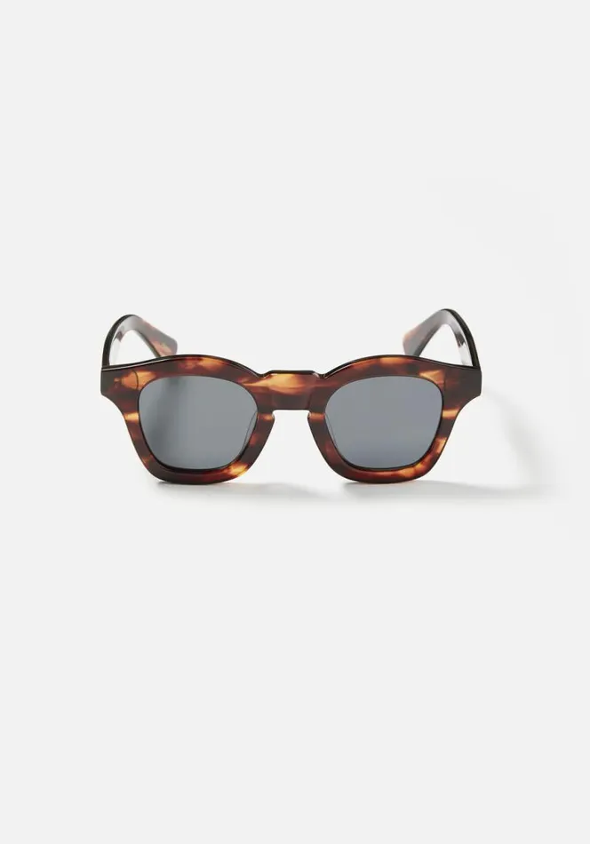 Shop MKI SQUARE ACETATE SUNGLASSES Tortoise MKI MIYUKI ZOKU Eyewear Shop MKI SQUARE ACETATE SUNGLASSES Tortoise MKI MIYUKI ZOKU Eyewear