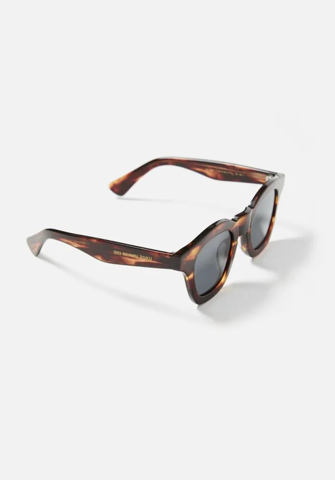 Shop MKI SQUARE ACETATE SUNGLASSES Tortoise MKI MIYUKI ZOKU Eyewear Shop MKI SQUARE ACETATE SUNGLASSES Tortoise MKI MIYUKI ZOKU Eyewear